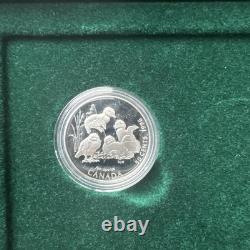 1996 50-Cent SILVER 4 Coin Set Little Wild Ones 1.1 oz. SILVER
