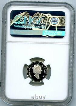 1996 Canada Silver Proof 10 Cent Ngc Pf70 Ucam Dime Ex. Rare Top Pop 1 Known