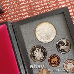 1996 Canada Silver Proof Set with Special McIntosh Dollar Prestige #coinsofcanada