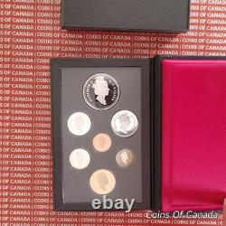 1996 Canada Silver Proof Set with Special McIntosh Dollar Prestige #coinsofcanada
