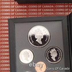 1996 Canada Silver Proof Set with Special McIntosh Dollar Prestige #coinsofcanada
