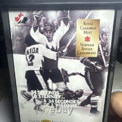 1997 Canada Silver Proof Set 8 Coin 1972 Canada/Russia Hockey Summit