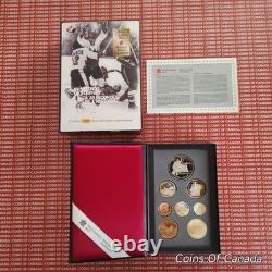 1997 Canada Silver Proof Set Rainbow Toned Coins Impressive! #coinsofcanada