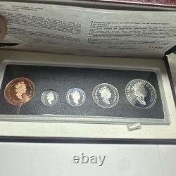 1998 Canadian 90th Anniversary Silver Proof Coin Set & Coin Set