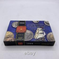 1999 Royal Canadian Mint Queen Charlotte Islands Proof Set 8 Coins