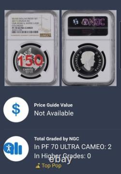 2/0 TOP POP 2017 Canada Silver $1 Our Home & Native Land Proof NGC PF 70