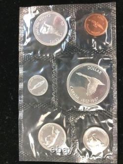 2 1967 Royal Canadian Uncirculated Proof Like Mint Sets 80% Silver? 12 Coins