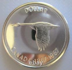 2 1967 Royal Canadian Uncirculated Proof Like Mint Sets 80% Silver? 12 Coins