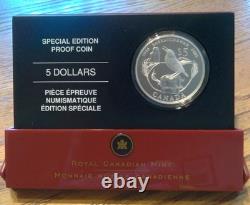 (2) Proof Silver Canada Coins - 2005 - Alberta & Saskatchewan Centennial OPG