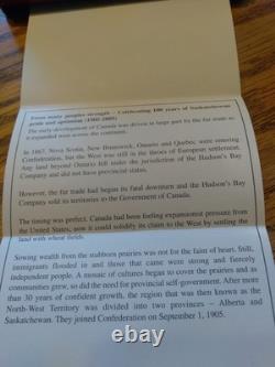 (2) Proof Silver Canada Coins - 2005 - Alberta & Saskatchewan Centennial OPG