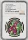 20 Dollars 2014 Canada Red Trillium Silver Proof Ngc Pf70