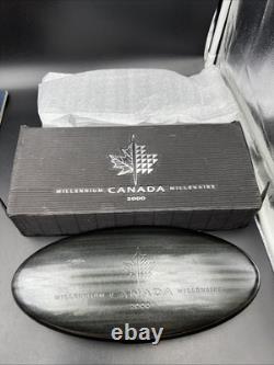 2000 Canada 12 Coin Sterling Silver Millenium Proof Quarter Set with Box & COA #D1