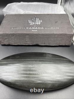 2000 Canada 12 Coin Sterling Silver Millenium Proof Quarter Set with Box & COA #E1