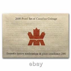2000 Canada 8-Coin Silver Proof Set (Voyage of Discovery) SKU#257841