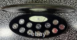 2000 Canada New Millennium 12x Coin Proof Set Lot#B2699 Silver! With Case
