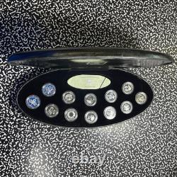 2000 Canada New Millennium 12x Coin Proof Set Lot#B2699 Silver! With Case