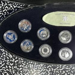 2000 Canada New Millennium 12x Coin Proof Set Lot#B2699 Silver! With Case