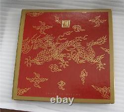 2000 Canada silver $15 dollars coin Lunar Year Of Dragon gilding proof stamps