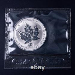 2002 Canada $5 1oz Silver Reverse Proof Maple Horse Privy Sealed CSD477