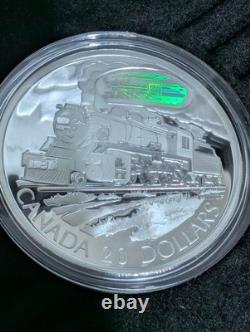 2002 Canada Mint Transportation Series Set 3 Proof $20 Silver Hologram Coins