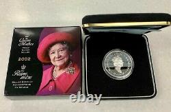 2002 Canada Queen Mother Proof Silver Dollar Coin