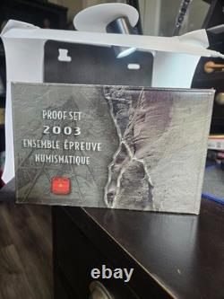 2003 Canada 8-Coin Proof Double Dollar Set LOW Mintage. 999 Fine Silver-POA