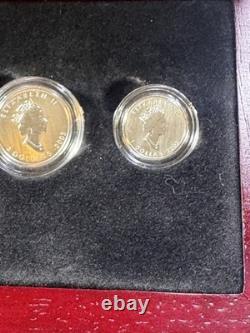2003 Canada Holographic Maple Leaf Silver Proof Set