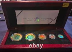 2003 Royal Canadian Holographic Proof. 999 Pure Silver set. Display box OGP OMG