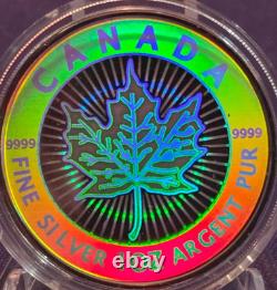 2003 Royal Canadian Holographic Proof. 999 Pure Silver set. Display box OGP OMG