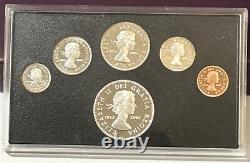 2003 Special Limited Edition Coronation Proof 6-Coin Silver Set Canada