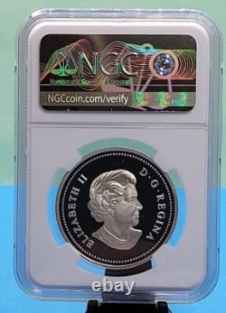 2004 CANADA $1 THE POPPY ARMISTICE NGC PF70 UC /w BOX & COA SILVER COIN