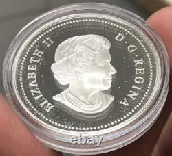 2004 Canada $1 25.175g. 999 Silver Proof 400th Anniversary French Settlement OGP