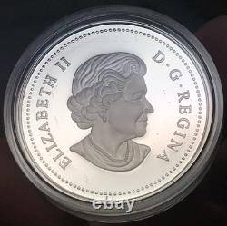 2004 Canada $1 25.175g. 999 Silver Proof 400th Anniversary French Settlement OGP