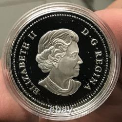 2004 Canada $1 25.175g. 999 Silver Proof 400th Anniversary French Settlement OGP