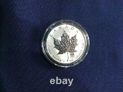 2004 Canada Silver Maple Leaf Zodiac with Gemini Privy Mark Reverse Proof