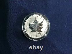 2004 Canada Silver Maple Leaf Zodiac with Taurus Privy Mark Reverse Proof
