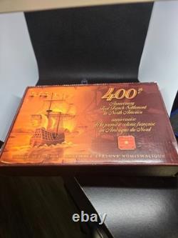 2004 Canada Silver Proof Set (8 Coins). Champlain Commemoration. Vault Stored