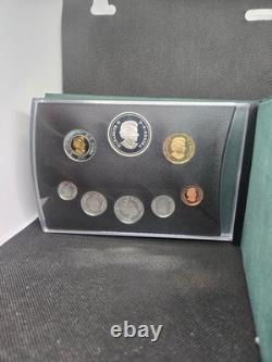 2004 Canada Silver Proof Set (8 Coins). Champlain Commemoration. Vault Stored