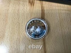 2004 Canada Silver The Arctic Fox Proof Fractional Four Coin Set. 9999 E9309