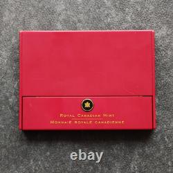 2005 1 OZ Silver Holographic Proof Canada Three Mastered Ship Tall Certif. ETUI