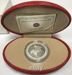 2005 Canada $5 1oz. 999 Silver Maple Leaf of Hope Coin with OGP and COA