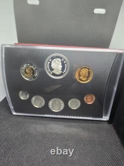 2005 Canada 8-Coin Proof Set Flag Commemorative Silver Dollar Vault Stored