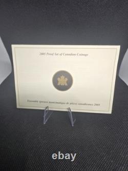 2005 Canada 8-Coin Proof Set Flag Commemorative Silver Dollar Vault Stored