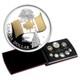 2005 Canada Silver 8 Coin Proof Set with. 999 Silver Dollar Pristine Condition