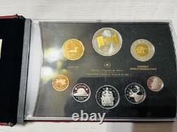 2005 Canada Silver Proof Double Dollar Set -Anniversary Canada's National Flag