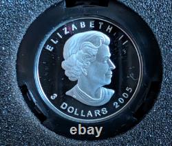 2005 Canadian Royal Mint Canadian Lynx Silver Coin Set