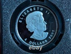 2005 Canadian Royal Mint Canadian Lynx Silver Coin Set