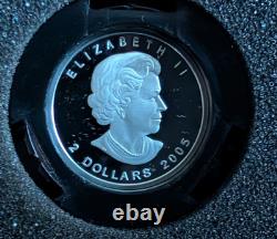 2005 Canadian Royal Mint Canadian Lynx Silver Coin Set