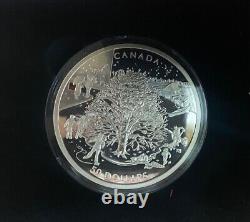 2006 Canada $50 Four Seasons 5 oz. Proof finish 99.99% silver 1088