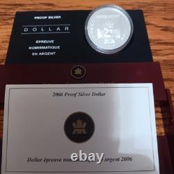 2006 Canada Proof Silver Dollar Victoria Cross. 9999 Fine #31